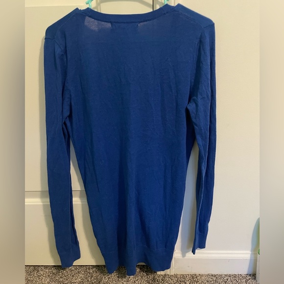 Blue Buttoned Cardigan - Picture 6 of 7